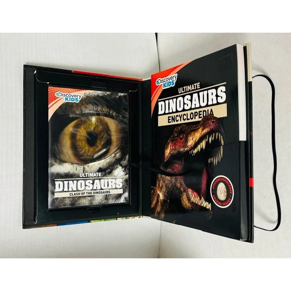 Ultimate Dinosaurs Encyclopedia w/DVD (Discovery Kids) (Discovery Book + DVD...